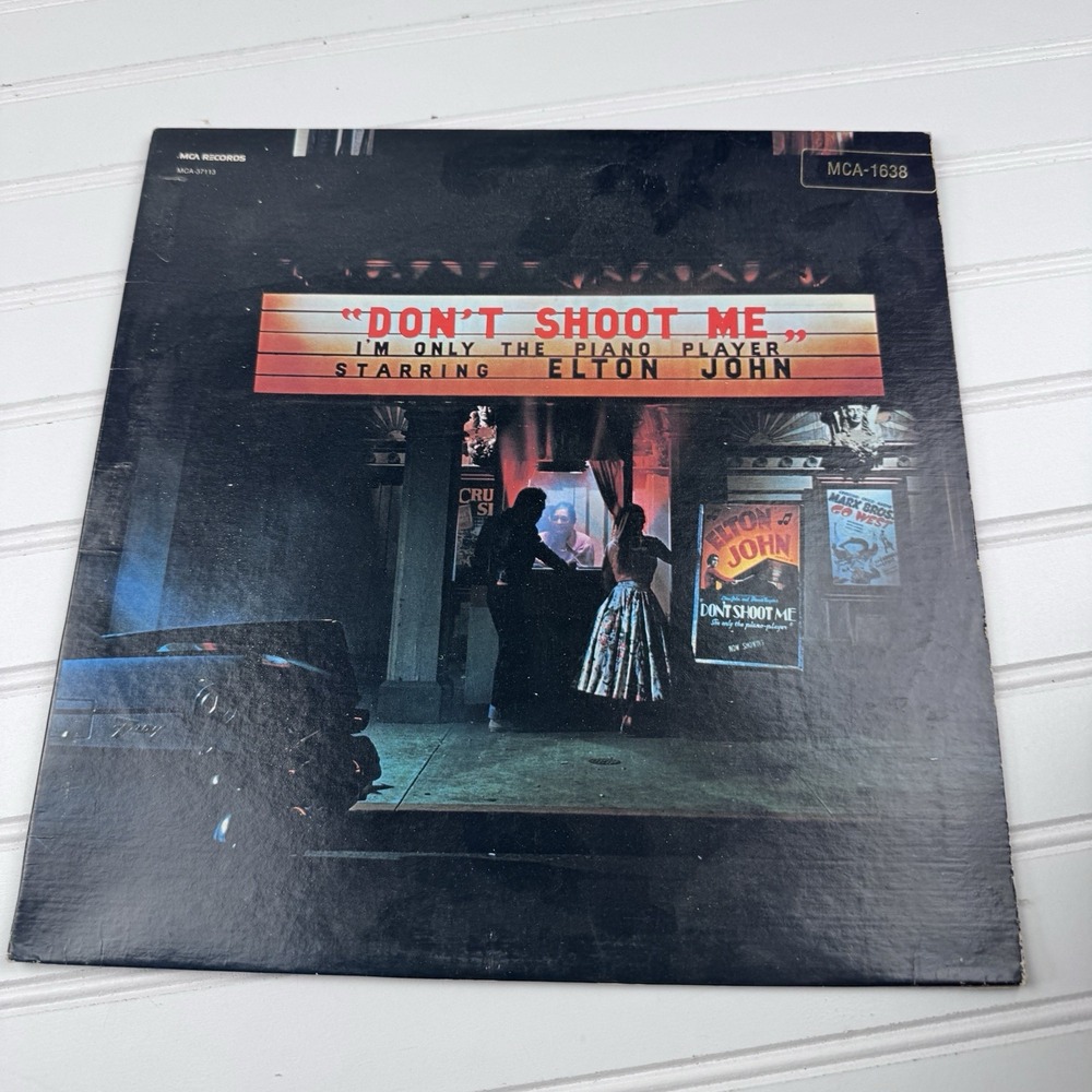 ELTON JOHN DON'T SHOOT ME (VG) MCA-2100 LP VINYL RECORD